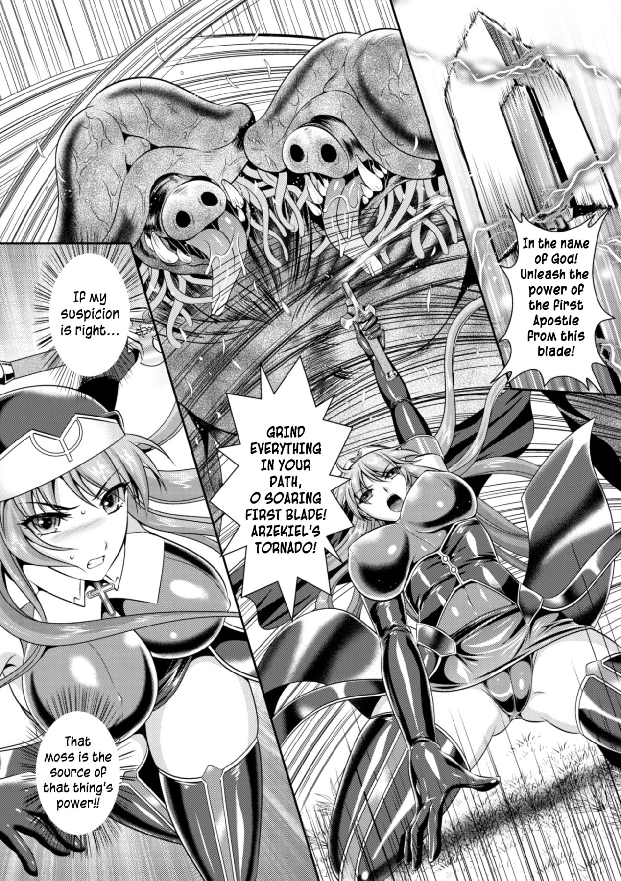 Hentai Manga Comic-Liese's destiny: Punishment Of Lust On The Slime Prison Ch.1-3-Read-24